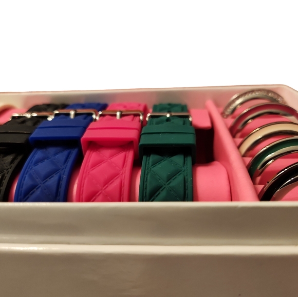 Isaac Mizrahi Live Watch Set colorful Gift Set Holiday Gift With Box - Picture 6 of 9